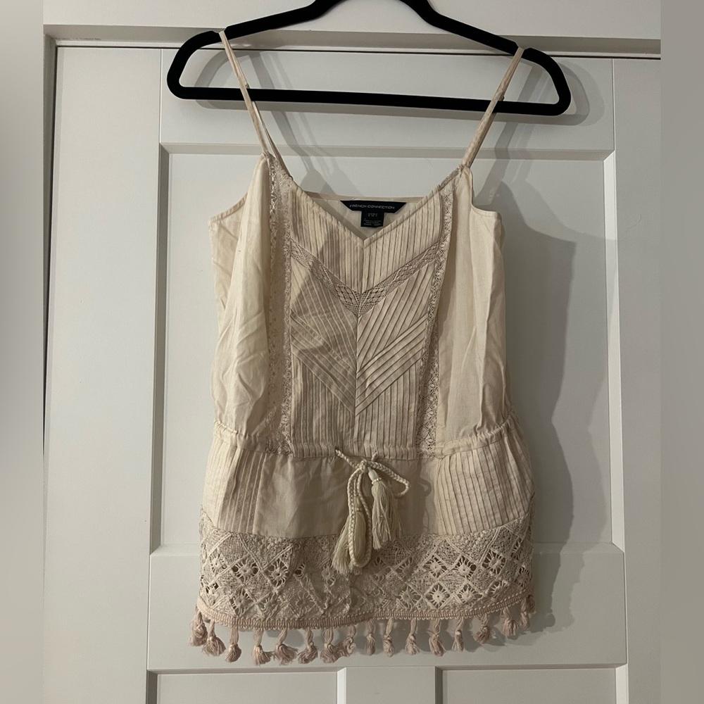 French Connection Tank, size 4